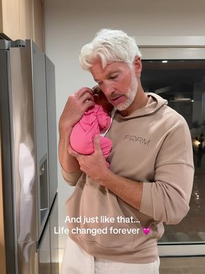 There’s no real way to prepare for this… no matter how much you think you’re ready. And then suddenly, she’s here. In your arms. In your life. In everything. 🩷  #newborn #family #girdad #dad  