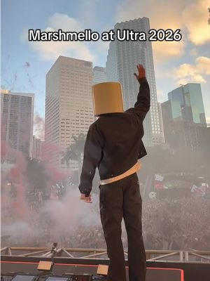 No better feeling than seeing marshmello in miami at #ultra2026… just saying… 😌 #musicfestival #edmtiktok #edm #marshmello 