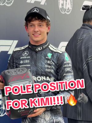 Unleashed at Suzuka 🐺🔥 A pole position to remember for @Andrea Kimi Antonelli! 👏👏 #f1 #kimiantonelli #mercedesf1 #japanesegp #formula1