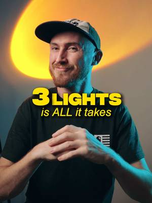 You don’t know how to light yourself for your videos? I got you. Step 0: Turn off all the lights in your room. Make it as dark as possible. Ceiling lights are your enemy. Step 1: Place your key light at a 45-degree angle to your face. Only the edge of the light should hit your face. Adjust it until your skin is exposed properly. Step 2: Put a small shaped light behind you — anything works. I used a cheap sunset lamp from Amazon. This helps separate you from the background. Step 3: On the opposite side of your face, turn on a small fill light. I use one from K&F Concept. Cheap and super useful. This fills in the shadows and adds a nice highlight to the side of your body. Have fun, play around with it, and most importantly — follow me for more. Credit to @borisforeal for the idea. You’re the G. #content #video #camera #cinematic #portrait