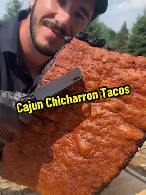Cajun Chicharron Tacos 🥓🌮
