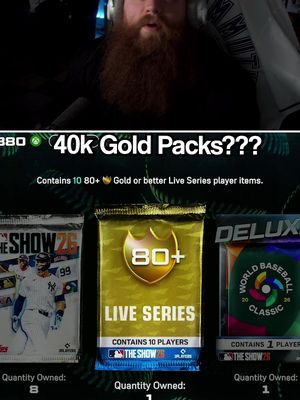 Packs are evil in #MLBTheShow26 don’t buy packs in #mlbtheshow 
