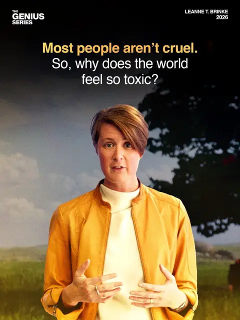 Most people aren't cruel. So why does the world feel so toxic? Leanne ten Brinke has spent 20 years studying dark personalities. Tomorrow she tells you exactly who is causing most of the damage, and what to do about it. Subscribe on YouTube. Link in bio. Talk drops tomorrow. A Genius Talk ft. @leannetenbrinke 