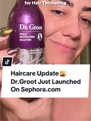 #drgrootpartner Beauty queens, @Dr. Groot Hair just launched on Sephora.com and I’ve been deep in their Hair Thickening Shampoo and Miracle In-Shower Treatment lately, along with the Scalp Exfoliating Detox Water. This routine really feels like feeding your scalp from the root ✨Scalp care is everything when it comes to hair growth, but also overall hair health. When your scalp environment is balanced, your hair just looks and feels better. What I love about Dr. Groot is that it’s very scalp first and ingredient driven. You’re getting things like biotin, caffeine, and prebiotics to support fuller looking hair, while ingredients like niacinamide, panthenol, and salicylic acid help keep the scalp nourished and clear. It’s one of those routines where you can go all in with every step or mix and match depending on what your hair needs that day, which I personally love. I’ve been getting such good results from this lineup lately. I’m so curious, which one would YOU go for at @sephora? 👀 #drgroot #sephora #koreanhaircare  #hairgrowth