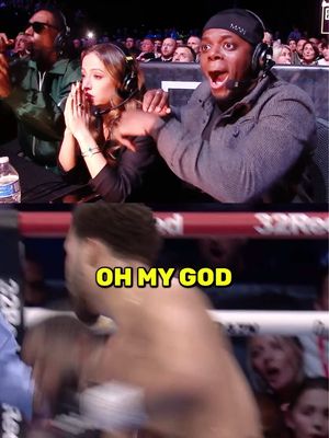 Reactions from that INSANE KO from Moses Itauma 🫣 #ItaumaFranklin ▪️ #fyp #boxing #daznboxing #viral 