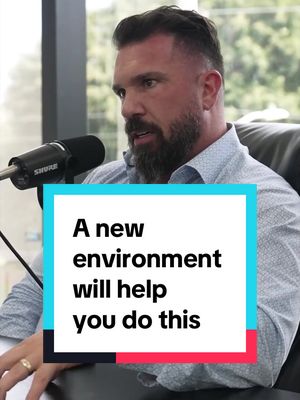 New environment, new standards. Sometimes it’s not you… it’s where you are. I had to change rooms, change people, change habits just to stay focused and out of trouble. Growth isn’t just discipline, it’s positioning yourself where winning is normal.