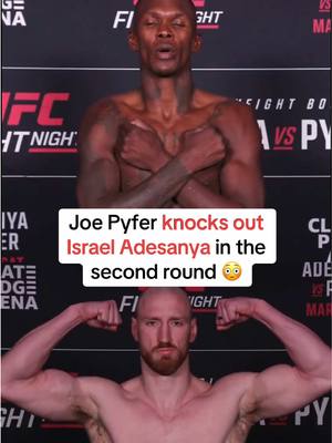 Pyfer defeats Adesanya at UFC Fight Night Seattle 💪 (via @UFC) #UFC #mma #mixedmartialarts  #israeladesanya 