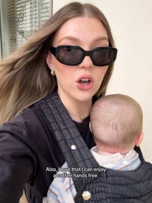 So basically, we’d be lost with out carrier @portier #babywearing #babycarrier #babyessentials #newbornessentials 