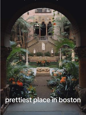 my favorite sign of spring is the arrival of the nasturtiums @gardnermuseum #bucketlistboston keep following along for more signs of spring in boston 🥰 #boston #thingstodoboston #bostonma #signsofspring 