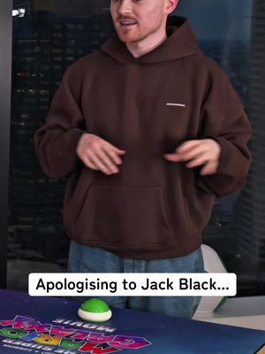 HE SAW IT! 😭also obsessed with Donald Glover piling on 😭😭😭 #jackblack #donaldglover @Universal Pictures UK @The Super Mario Galaxy Movie #SuperMarioGalaxyMovie 