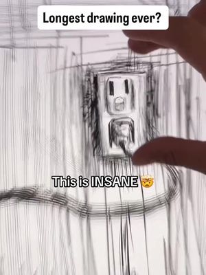 Probably one of the craziest and most impressive things I’ve seen in awhile 🤯😳🔥 The talented artist: @Cody Tarantino  #art #drawing #opticalillusion #easteregg #artist 