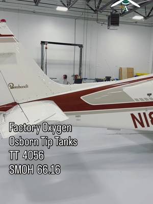 Pactex Aviation Presents N1811D! A 1981 A36TC Bonanza, turbocharged with oxygen and tiptanks. Inquire today! ##bonanza##airplane##aircraftforsale##forsale##brokerage