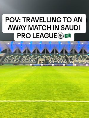 POV: travelling to an away match in the Saudi pro league🇸🇦⚽️ #saudi #saudiproleague #pov #raybanmeta #sportsontiktok 