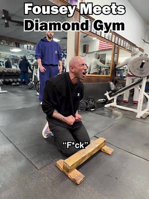 Fousey trains at Diamond Gym #gym #motivation 