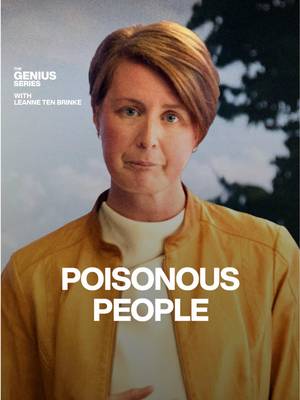 20% of people score higher on dark personality traits. They're the ones backstabbing you at work, trolling you online, and causing chaos in your relationships. But here's the good news: if a small few are causing most of the harm, we don't need to change all of humanity. We just need to understand and contain a small group. Science gives us the tools to do exactly that. Watch the full Genius Talk on YouTube. Link in bio. A Genius Talk ft. @leannetenbrinke 