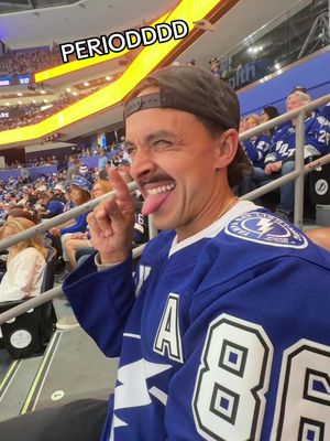 PERIOD? 😅 @Tampa Bay Lightning 