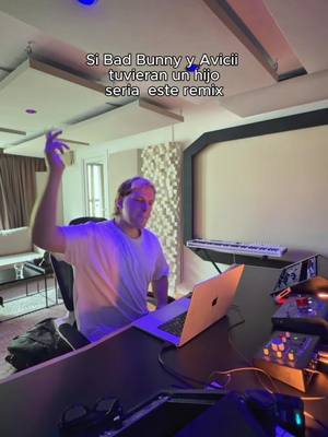 no sé cómo pero terminé en un punto medio entre Bad Bunny y Avicii #dj #remix #badbunny #dtmf #avicii