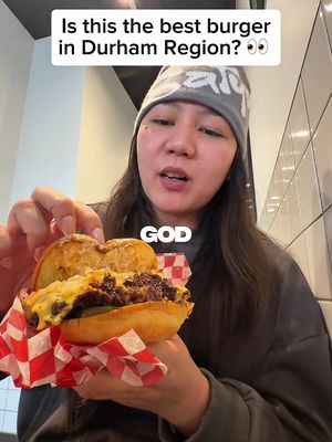 What’s the best burger spot in Durham Region? 🤔  We finally checked out Rudy in Whitby. We’ve been to the Toronto location before but this was better, imo. 🍔 #durhamregioneats #durhamregionfood #whitbyfood #whitbyrestaurants #gtaeats 