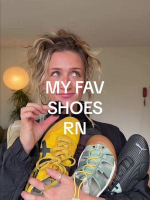 some shoe recs for you 🙂‍↕️ my current sneaker/shoe rotation! #gorpcoreshoes #shoerotation #fashioninspo  @KEEN Footwear  @Salomon  @Onitsuka Tiger  @Nike  @PUMA 