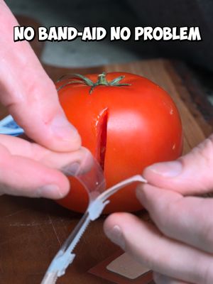 No band-aid no problem #lifehack #food #asmr