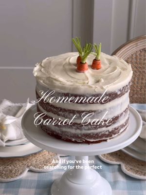 This is the best carrot cake you'll ever have, promise! 🥕 Because unlike the Easter Bunny... I'm not hiding anything over here! Moist, perfectly spiced, and just sweet enough... with a little shredded apple moment that takes it to the next level. This is the cake everyone will be asking you for at Easter dinner. Share it with your guests, or gatekeep it for yourself. I won't tell 🤫 Recipe in bio — Make sure you're following @fraichetable so you never miss a single recipe. #carrotcake #carrotcakerecipe #easterbaking