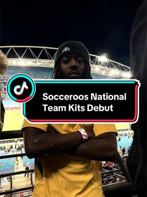 Come with me to the debut of the new Socceroos National Team Kits! Got access to the bulldozer and went pitchside pregame 🦘 @Nike Australia @CommBank Socceroos #MissionToWreck #Socceroos #WorldCup2026 #ad