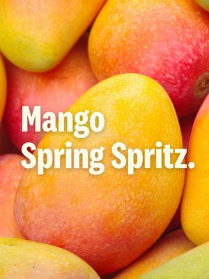 New season. New spritz. New Mango Turmeric Shot.  INGREDIENTS •1 Suja Multivitamin with Biotin Mango Turmeric shot •ice •1.5 oz vodka •1/3 c sparkling water •2 tbsp strawberry syrup •garnish of choice PREPERATION 1. Add ice, Multivitamin with Biotin Mango Turmeric shot & vodka to a glass— mix well 2. Top with sparkling water, strawberry syrup and mix again 3. Top with garnish of choice & enjoy in the sun because Spring has Sprung! @Sarah Mason  