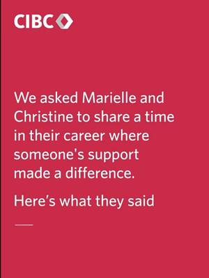 Just because International Women’s Day has passed, doesn’t mean we’re done cheering for the women who inspire us! Team CIBC Athletes Marielle Thompson and Christine Sinclair open up about the support that made a difference for them, and remind us to keep the encouragement going, every day. #TeamCIBC #IWD