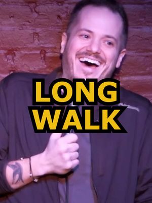 Long walk #funny #jokes #crowdwork #standupcomedy #dogs 