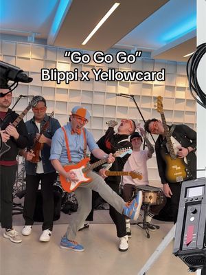 Entering my rock era. Stream “Go Go Go” by Blippi x @yellowcard wherever you listen to music.