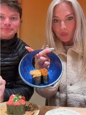 Conveyor Belt Sushi for the win 🍣🍣 Sushi really is that much better in Japan 