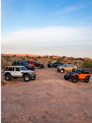 Our 60th anniversary guests of honor—a brand new cast of cranked-up concepts 🔥 Taking over Moab's toughest trails even as we speak