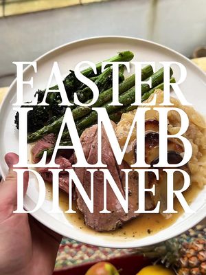 AD Easter is right around the corner, which means it's the perfect excuse to serve up a massive lamb leg and share it with everyone at an Easter gathering. Nothing brings people together like a feast @Sainsbury’s 