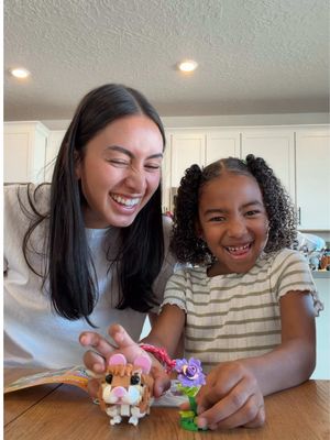 There are officially more rodents in my house than humans 🐹 We love connecting over a @LEGO set! Today made for the perfect afternoon adding another friend to her animal collection. #ad #LEGOPartner #SheBuiltThat