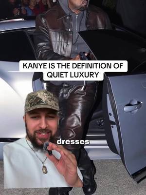 Less is more 💪🏼 Kanye is the definition of quiet luxury #yeezy #kanyewest #kanye #mensfashion #fyp 