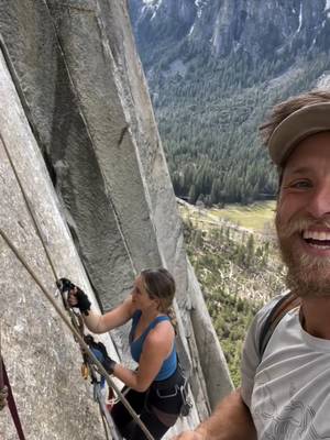 climbing El Capitan w/ hannahwanish (IG) & ilikebigbuttress (IG) #rockclimbing #elcapitan #climbingtiktok