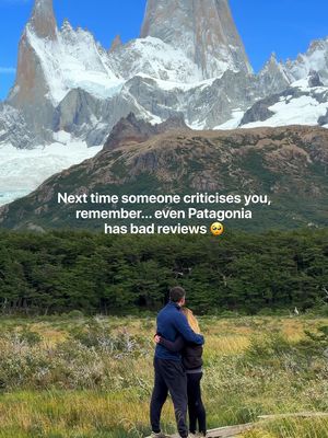 MORE Polar bears??? Did they see ONE? 🐻‍❄️ Honestly, come rain or shine, there will always be criticism from someone 🙅🏼‍♀️ And if it makes you feel any better, some of the most beautiful landscapes in the world also get it 🙈 Got to laugh sometimes though 😂 #patagoniaargentina #patagoniachilena #funnystory #adventuretravel #travelinspired 