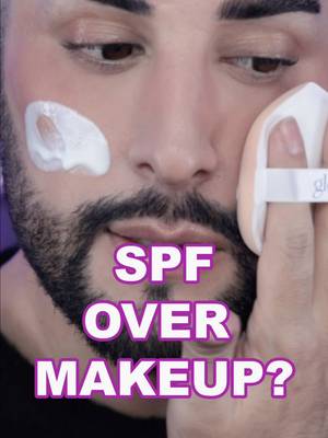 THIS ISN’T CRAZY! I was so shocked to see how people were almost bewildered by @Sarah Palmyra✨ ‘s video on reapplying SPF over her make-up. This is a perfectly realistic way to apply a good coating of SPF over your Makeup for the best protection. Yes, SPF sprays and powders exist and they may be good for a quick touchup but if you want the best protection you can over your Makeup this is a perfectly reasonable way! #spf #makeup #skincare #mua #oilyskin