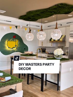 In case anyone needs some ideas for the Masters tournament… I had some for this year but pressed for time with the move and planning a bigggg summer pool party 🤫🤐  #DIY #homedecor #craft #golf 