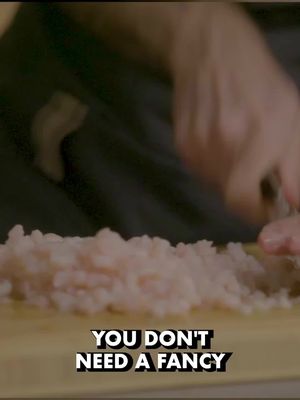 We don’t always need the latest gadgets or equipment to make a new recipe. You can make this shrimp sandwich without a food processor - you just need a knife! I enjoyed being a part of this series with @IKEA USA. You can watch the full episode on the Eater at Home YouTube channel. 