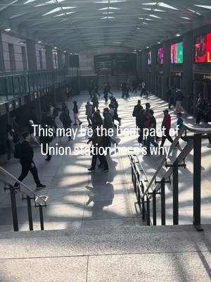 What’s your favourite spot in Union Station? Let me know in the comments or dms to possibly have it in a video #gotrain #ttc #toronto #unionstation #ontario 