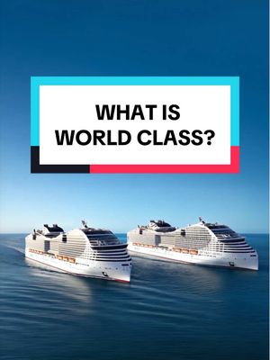 WORLD CLASS (n.): a one-of-a-kind holiday on our newest class of ships 🌎​ ​Experience MSC World Atlantic, sailing from Port Canaveral in Winter 2027. Can't wait until then? Cruise now on MSC World America from Miami. #MSCWorldAtlantic #MSCWorldAmerica 