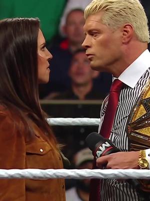 oh…. #WWE #CodyRhodes #StephanieMcMahon 