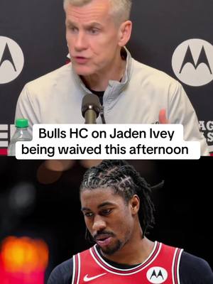 Billy Donovan on the Jaden Ivey situation and his release.  #chicagobulls #jadenivey #billydonovan #nbatiktok 