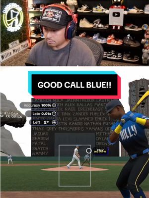 GOOD CALL BLUE!! #fyp #yfk #mlbtheshow26 
