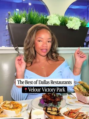 Black Owned & the food is 10/10?! 😋 Send to someone you’d try this with & add @Velour Restaurant to your must try list! I’m such a foodie! In this episode of #FoodieFindsDallas I tried Velour, and I must say it was one of my best culinary experiences in Dallas. As a girl from Chicago, I don’t play about my food and this food made me feel right at home! Everything we ate and what I’d rate it… 🌶️ Tempura Shishito Peppers - 10/10 🦀 Crab Claws - 9.5/10 🧀 Crab Queso - 8/10 🥩 Sticky Ribs - 20/10 🥬 Collard Greens - 7.5/10 🧀 Mac & Cheese - 7.5/10 🐟 Catfish & Dirty Rice - 20/10 🐠 Snapper & Grits - 9.5/10 A major bonus is that it’s a Black owned restaurant in Dallas!! The service was great, the mocktails were tasty and I’ll definitely be back soon! If you’re ever looking for a Downtown Dallas restaurant or want ideas for date night, girls night or even a birthday dinner… this restaurant is definitely a great choice! For a long time I’ve been on a search for the best food in Dallas and this one is being added to my list 😍😋😌 📍 @velourdtx  665 High Market St, Dallas, TX 75219 📌 Save this for later! #dallasfoodie #dallasrestaurants #blackownedbusinesses #bestrestaurants