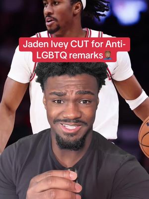 Jaden Ivey CUT for Anti-LGBTQ remarks🤦🏽‍♂️ #NBA #basketball #TikTokCampaign #jadenivey #lgbt 
