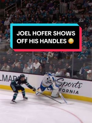 who said goalies can’t dangle‼️ #NHL #JoelHofer #StLouisBlues #hockey #sports 
