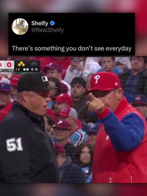 Ejection after an unusual play #MLB #fyp 