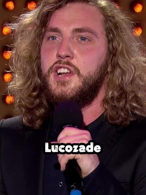 A clip about Lucozade ⚡️ #comedian #standup #lucozade #hungover #funny 